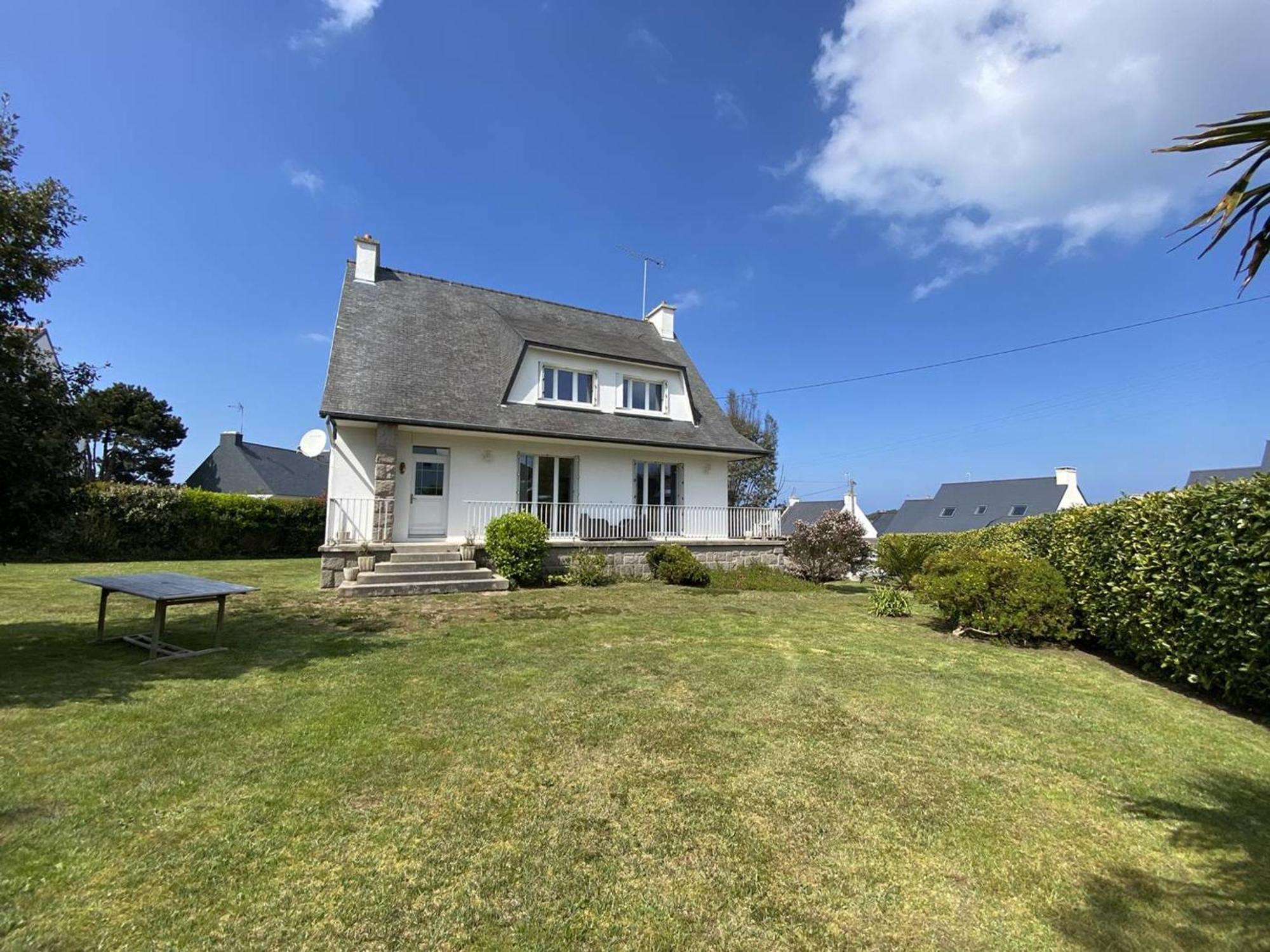 Maison 6 Pers Avec Jardin, Wifi, Proche Plages Et Sentier A Perros-Guirec - Fr-1-368-344 Villa ภายนอก รูปภาพ