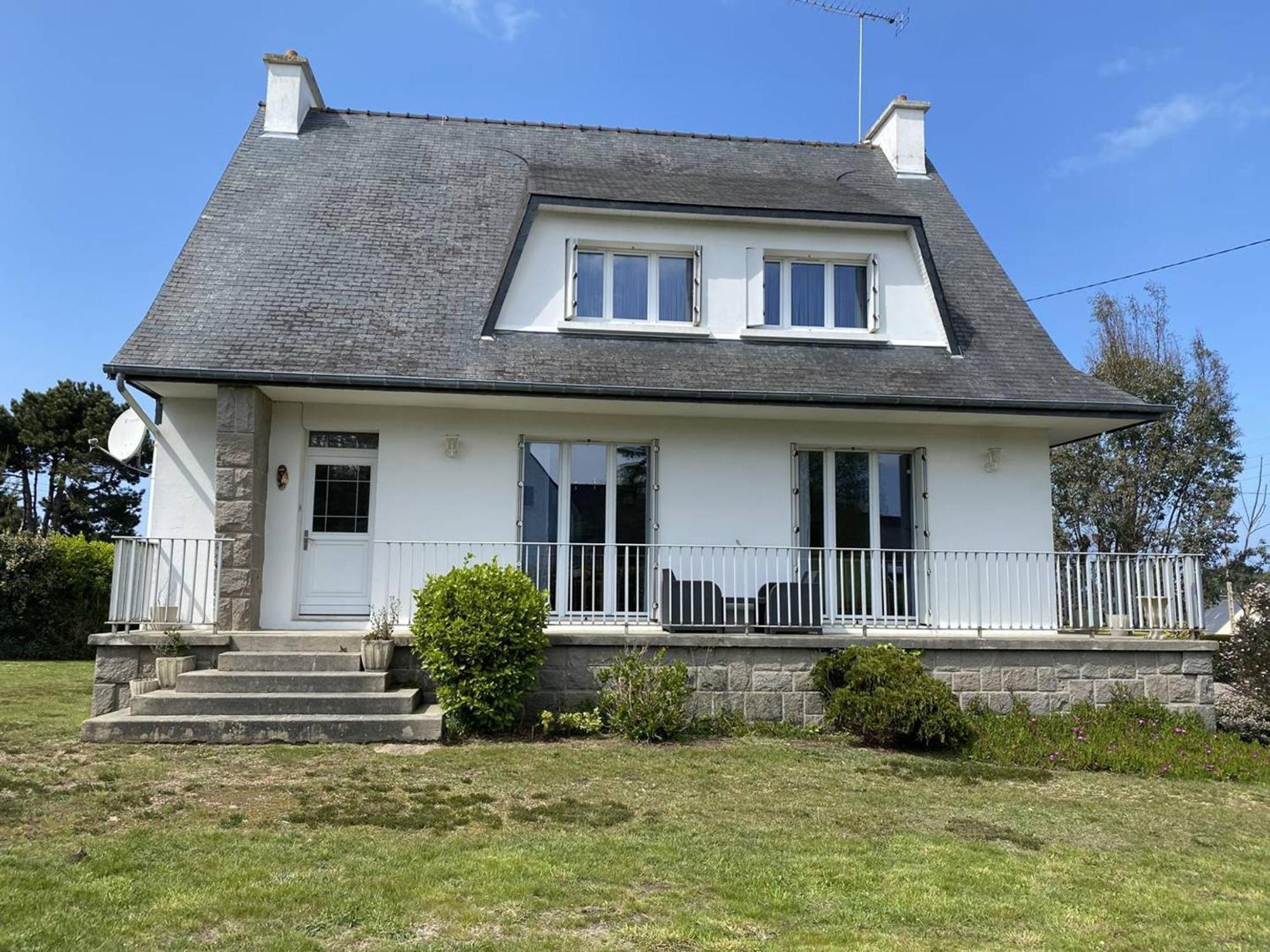 Maison 6 Pers Avec Jardin, Wifi, Proche Plages Et Sentier A Perros-Guirec - Fr-1-368-344 Villa ภายนอก รูปภาพ